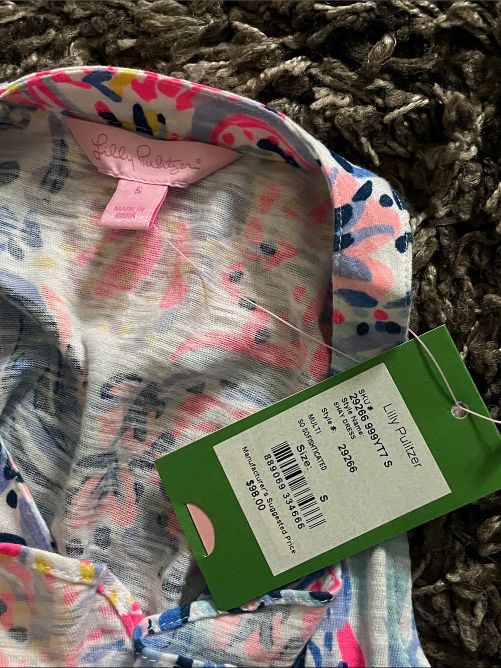 AG26 Lilly Pulitzer Shay Dress - Picture 6 of 6
